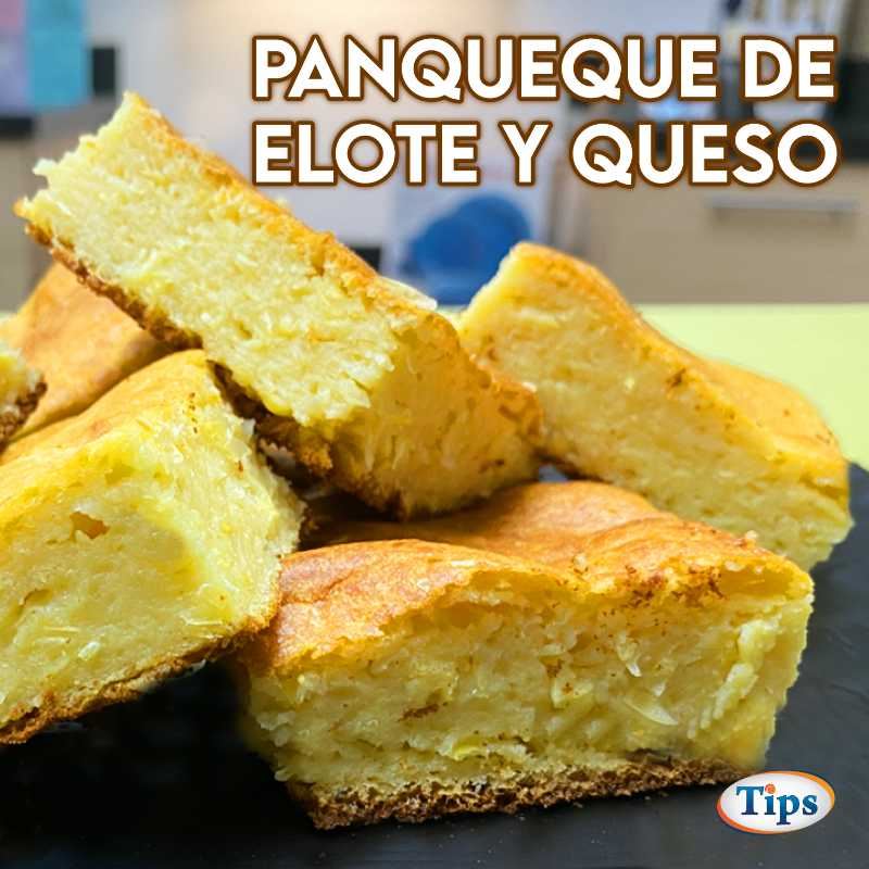 Panqueque de Elote y Queso