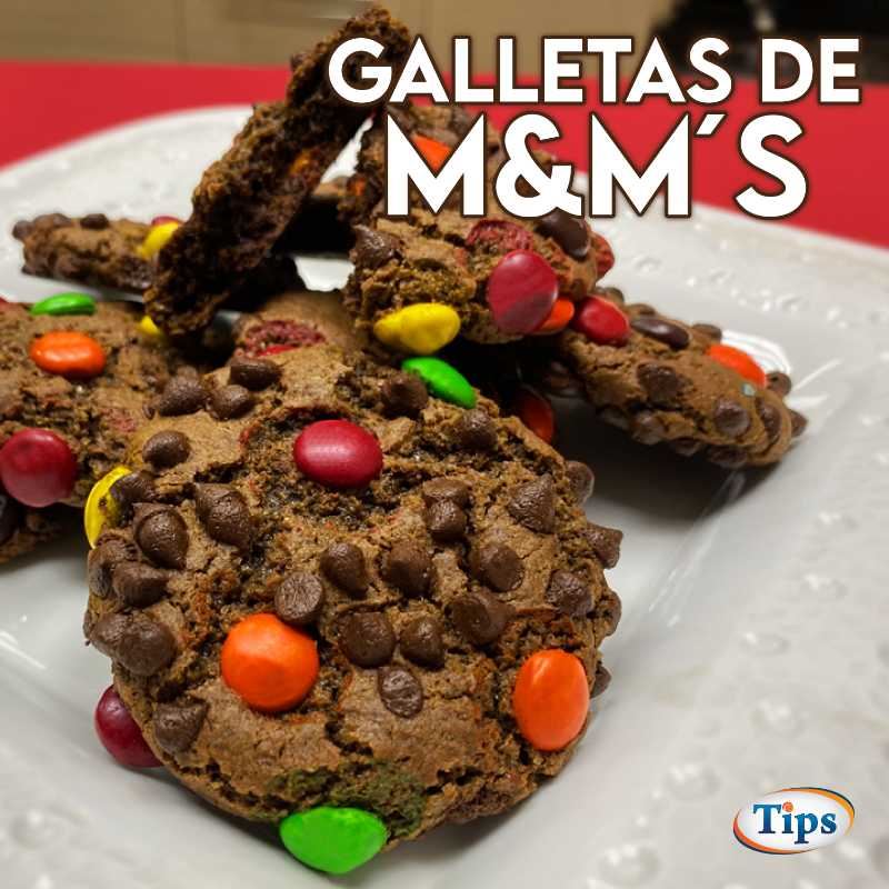 Galletas de Chocolate M y M
