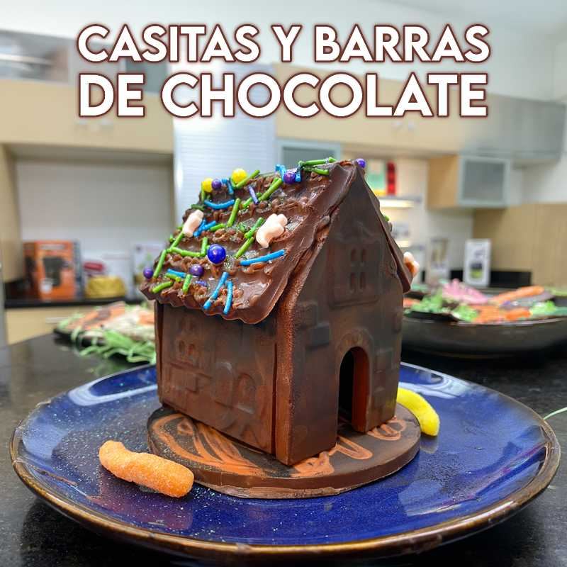 Casitas y Barras de Chocolate