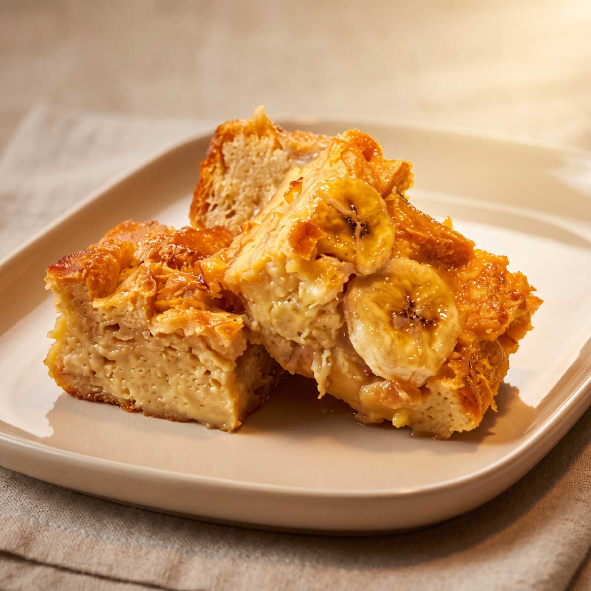 Budín de Pan y Banano